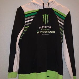 Monster energy supercross sweatshirt